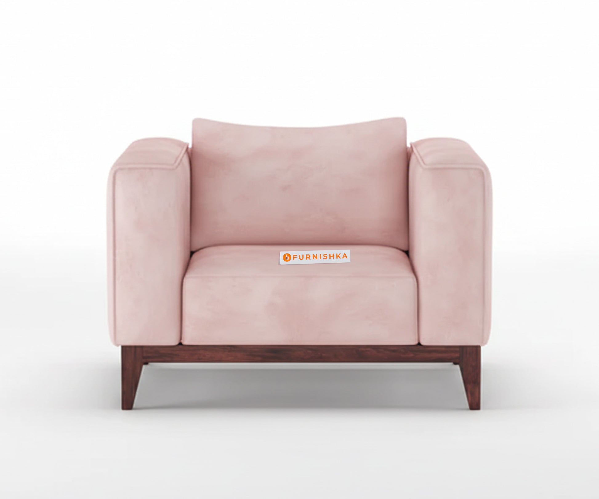 Linda 3+1+1 Seater Sofa Set  Flamingo Pink - Furnishka