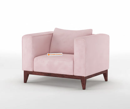 Linda 3+1+1 Seater Sofa Set  Flamingo Pink - Furnishka