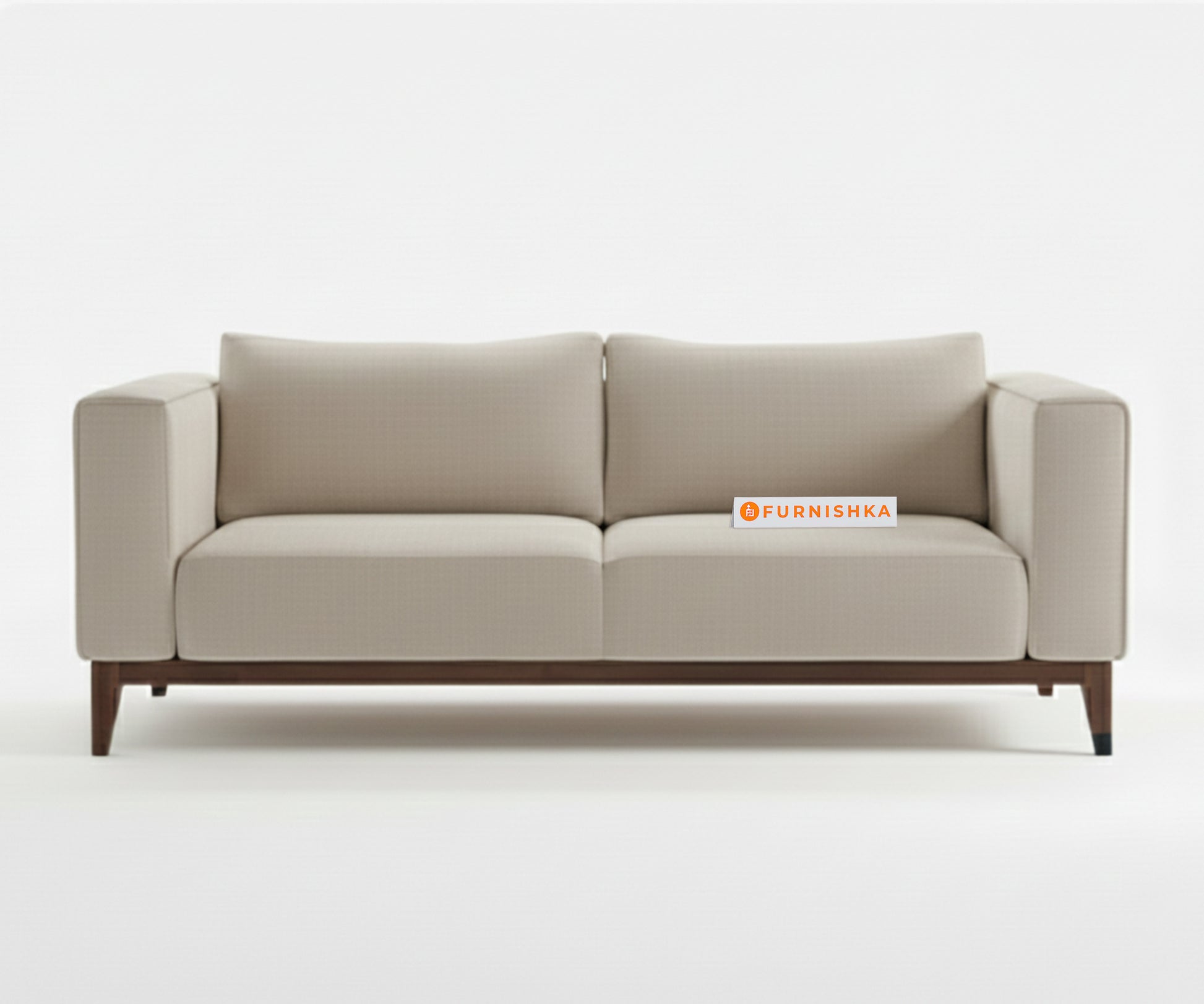 Linda 3+1+1 Seater Sofa Set  Light Beige - Furnishka 