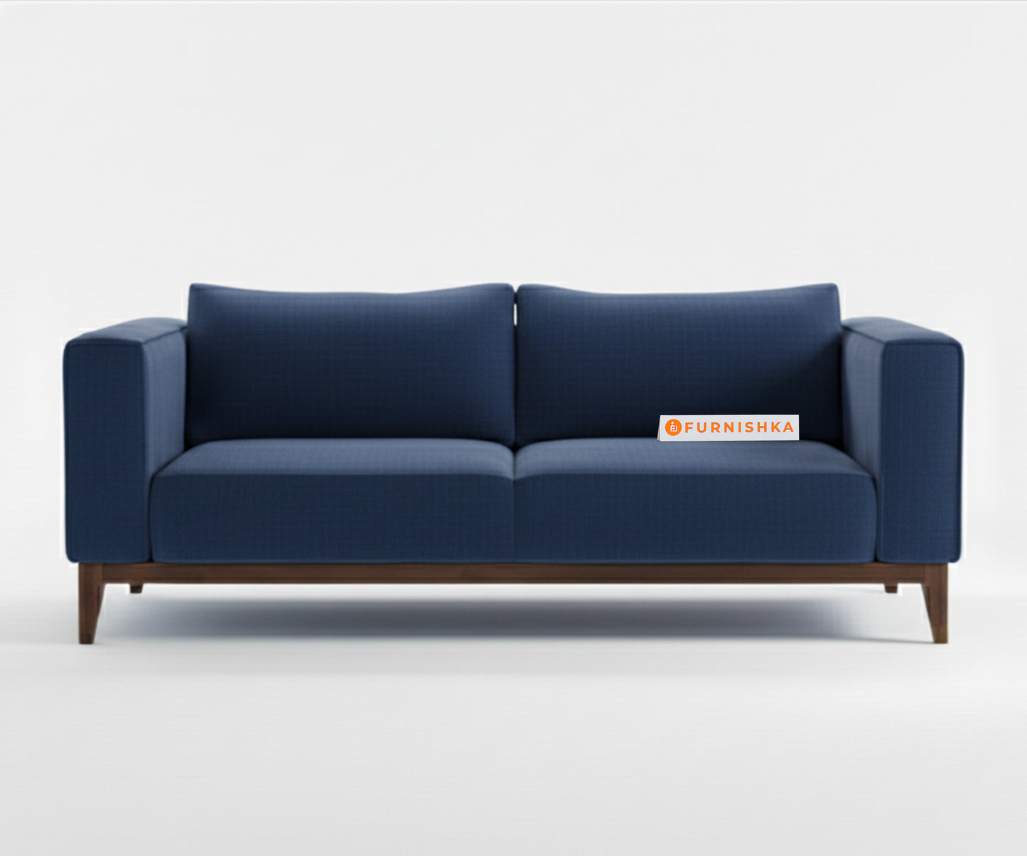 Linda 3+1+1 Seater Sofa Set  Persian Blue - Furnishka 