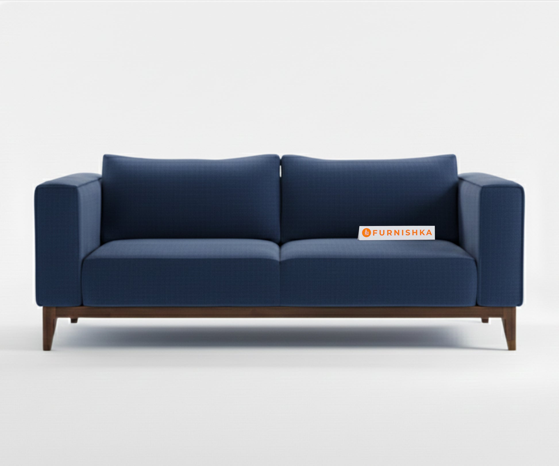 Linda 3+1+1 Seater Sofa Set  Persian Blue - Furnishka 