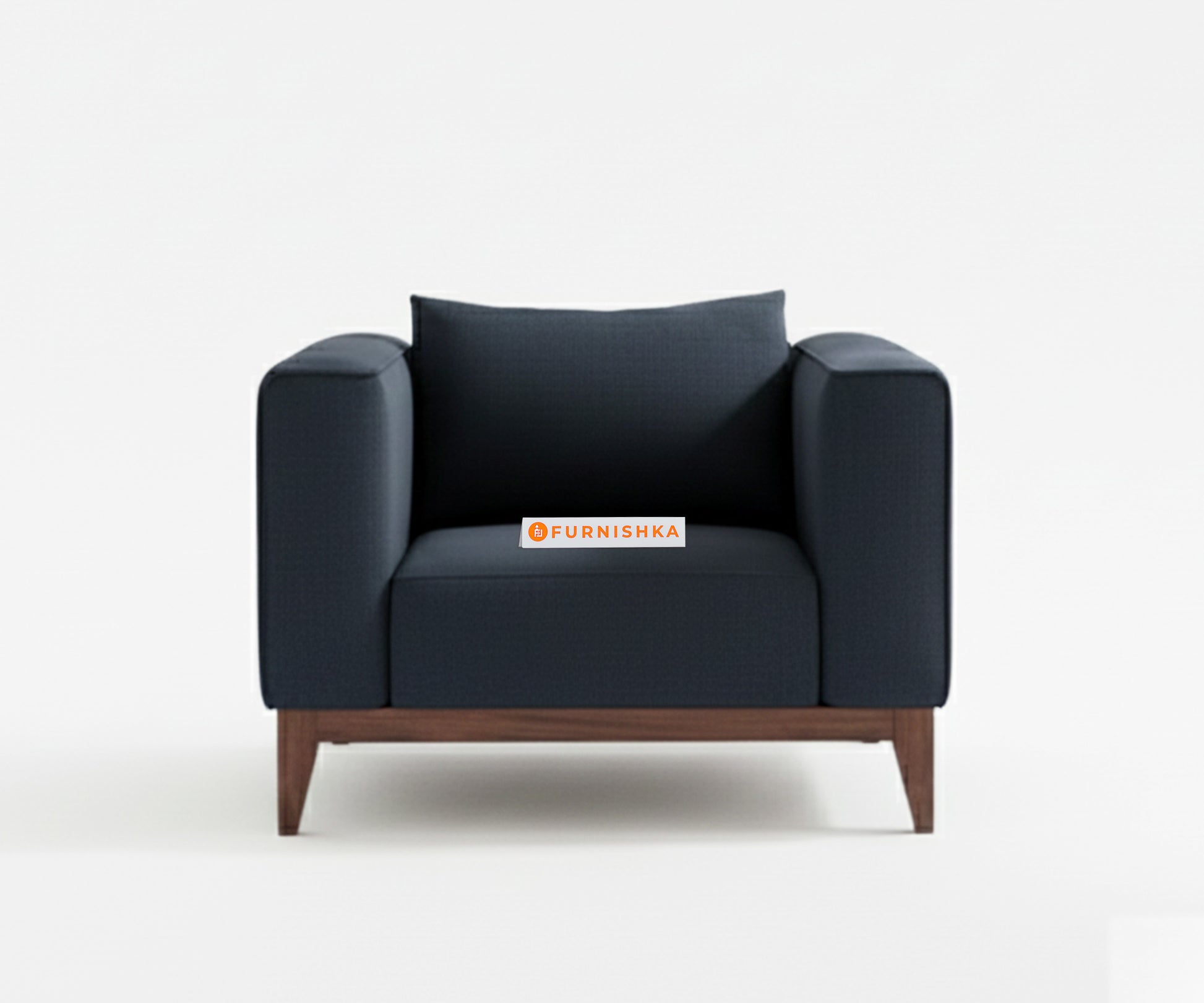 Linda 3+1+1 Seater Sofa Set  Persian Blue - Furnishka 