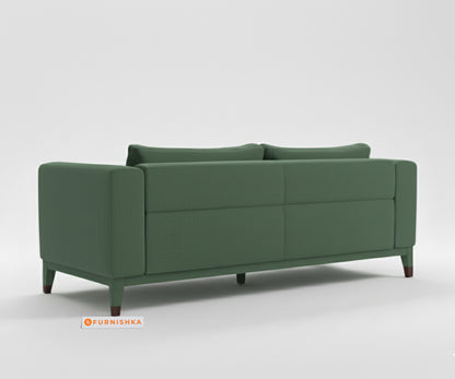 Linda 3+1+1 Seater Sofa Set  Pine Green - Furnishka 
