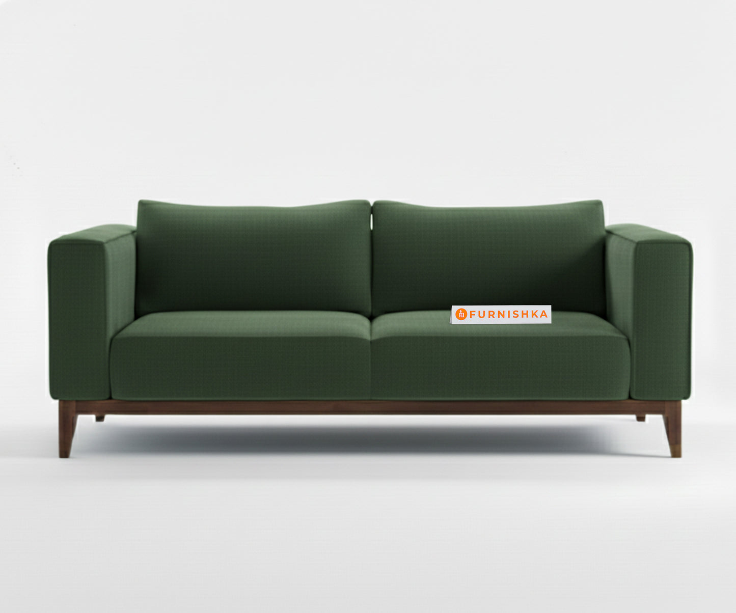 Linda 3+1+1 Seater Sofa Set  Pine Green - Furnishka 