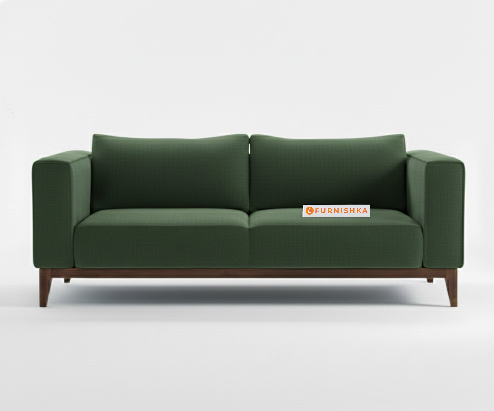 Linda 3+1+1 Seater Sofa Set  Pine Green - Furnishka 