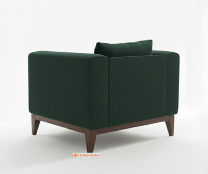 Linda 3+1+1 Seater Sofa Set  Pine Green - Furnishka 