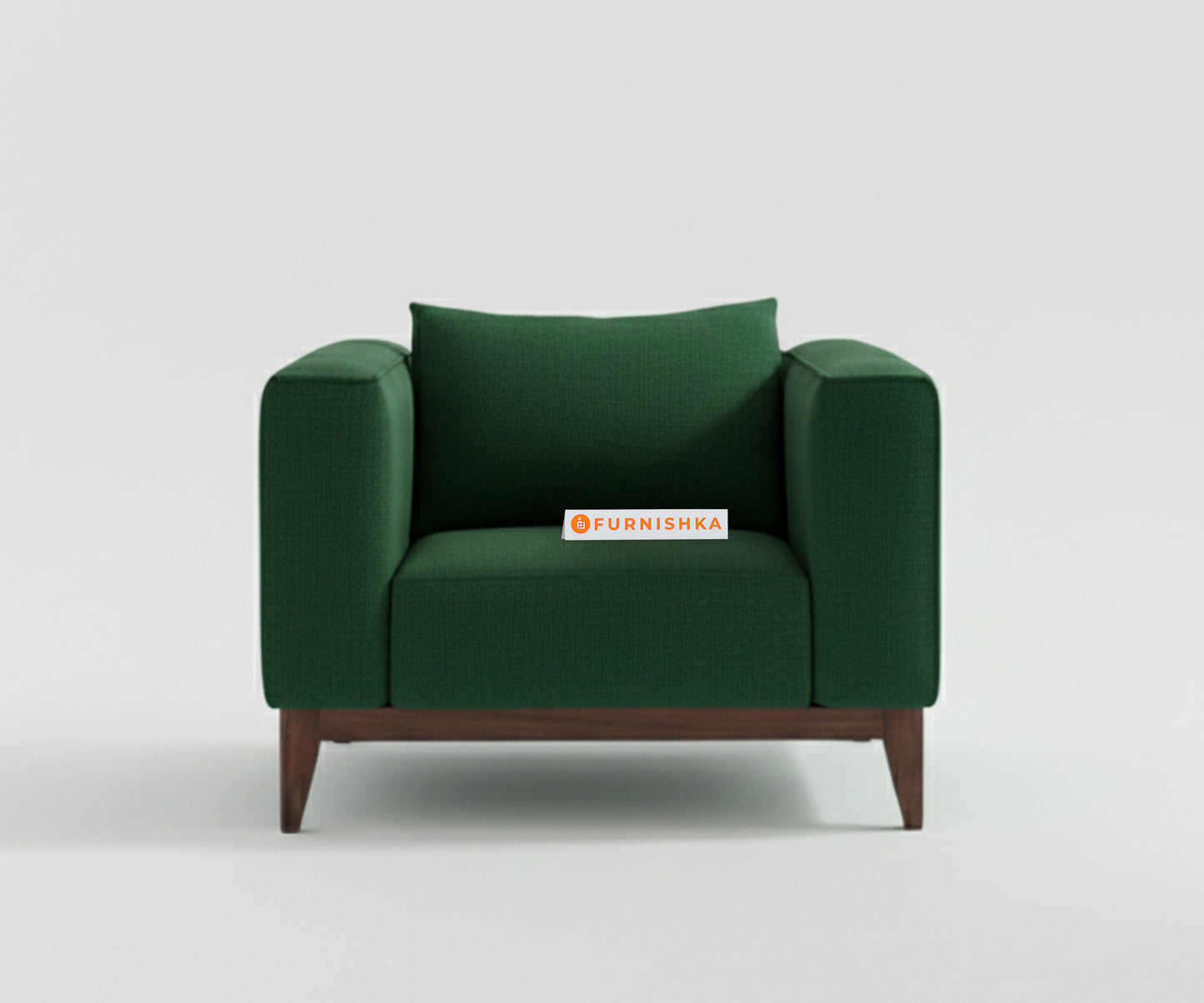 Linda 3+1+1 Seater Sofa Set  Pine Green - Furnishka 