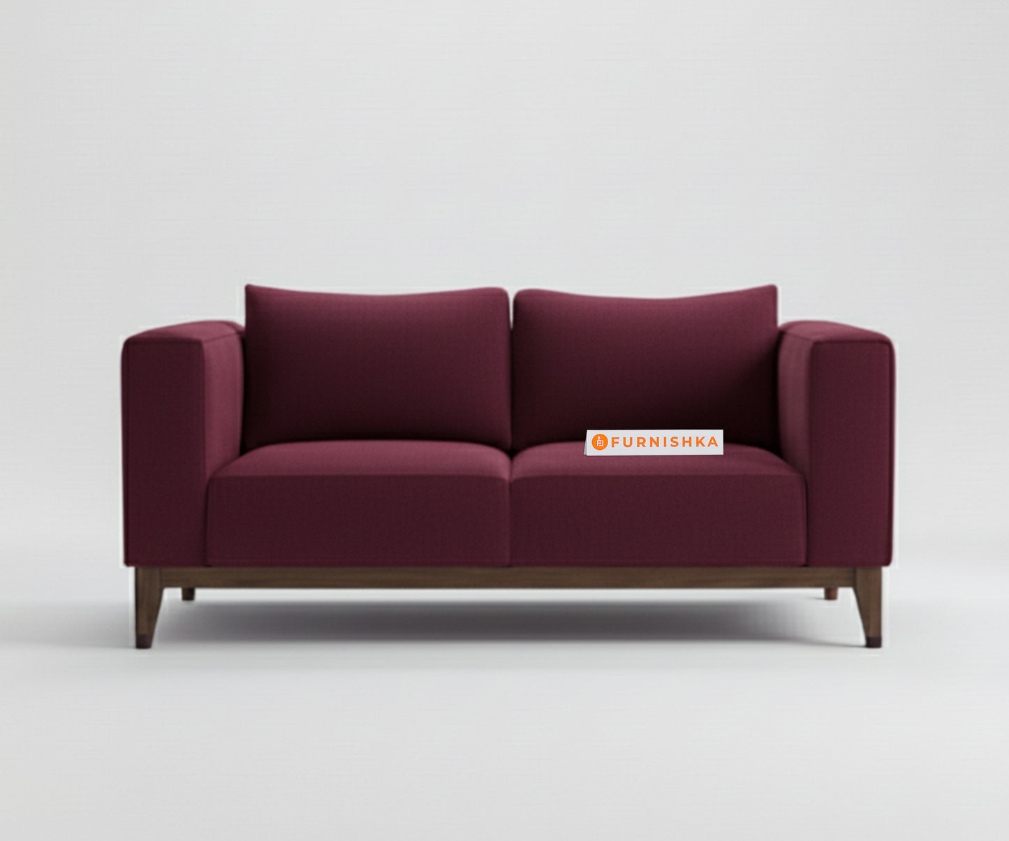 Linda 3+1+1 Seater Sofa Set  Red Wine - Furnishka 