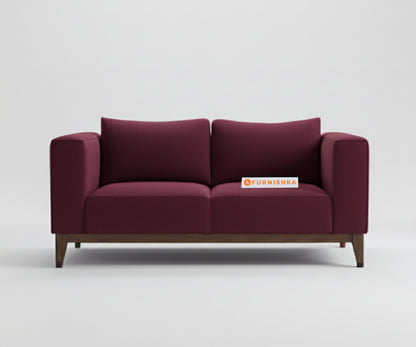 Linda 3+1+1 Seater Sofa Set  Red Wine - Furnishka 