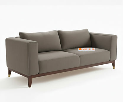 Linda 3+1+1 Seater Sofa Set  Space Grey - Furnishka 