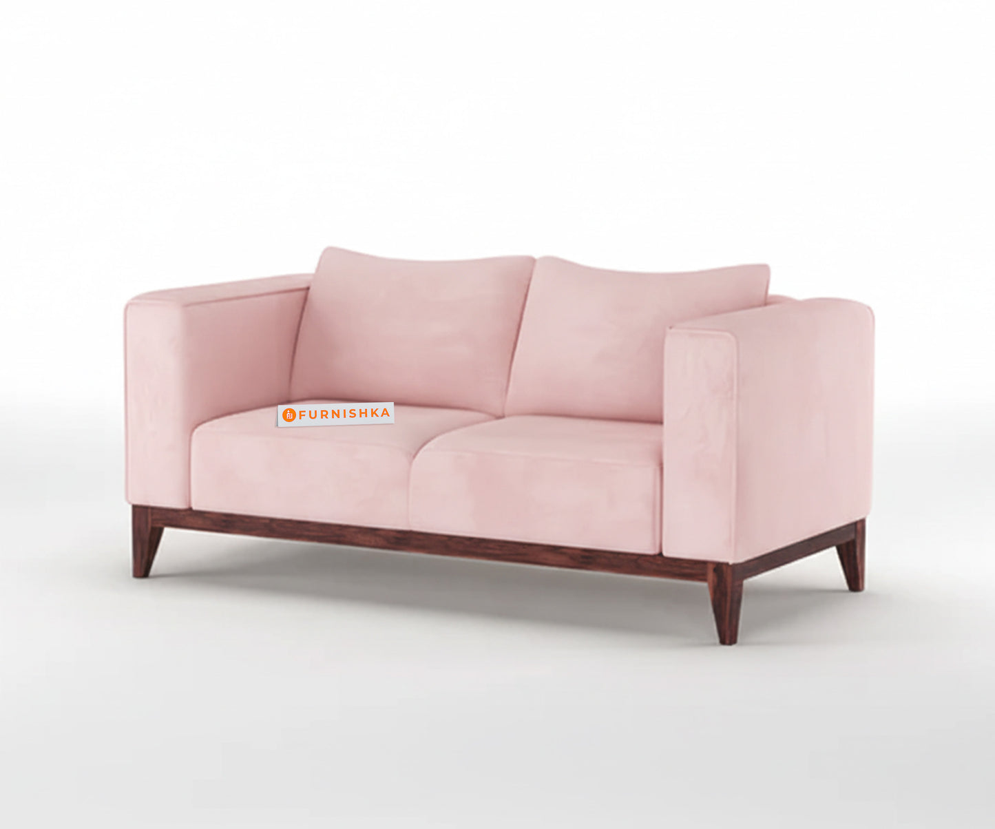 Linda 3+2 Seater Sofa Set Flamingo Pink - Furnishka