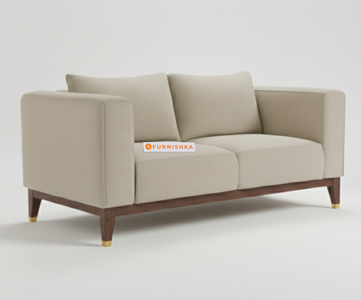 Linda 3+2 Seater Sofa Set Light beige - Furnishka 