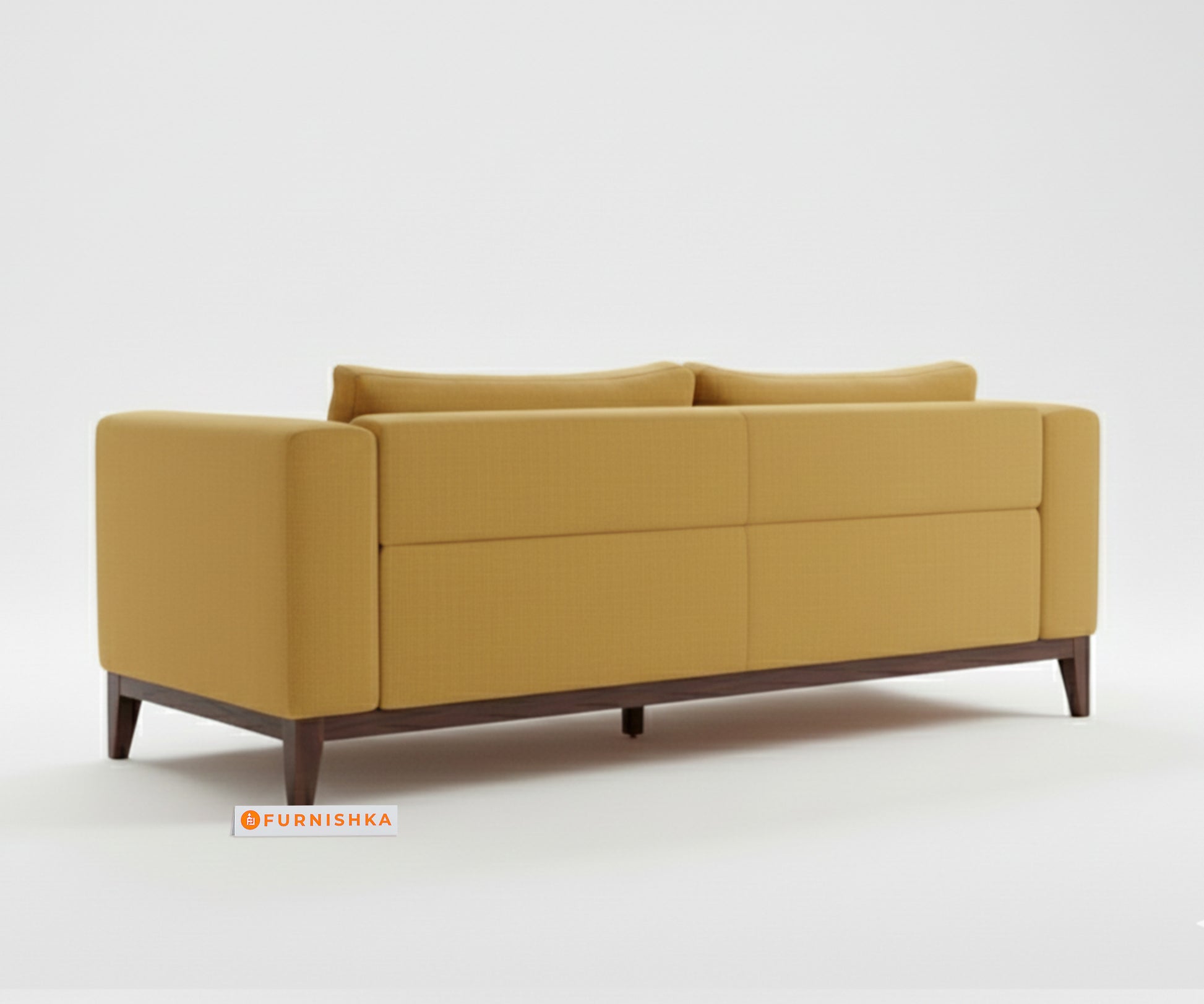 Linda 3+2 Seater Sofa Set  Mustard Yellow - Furnishka