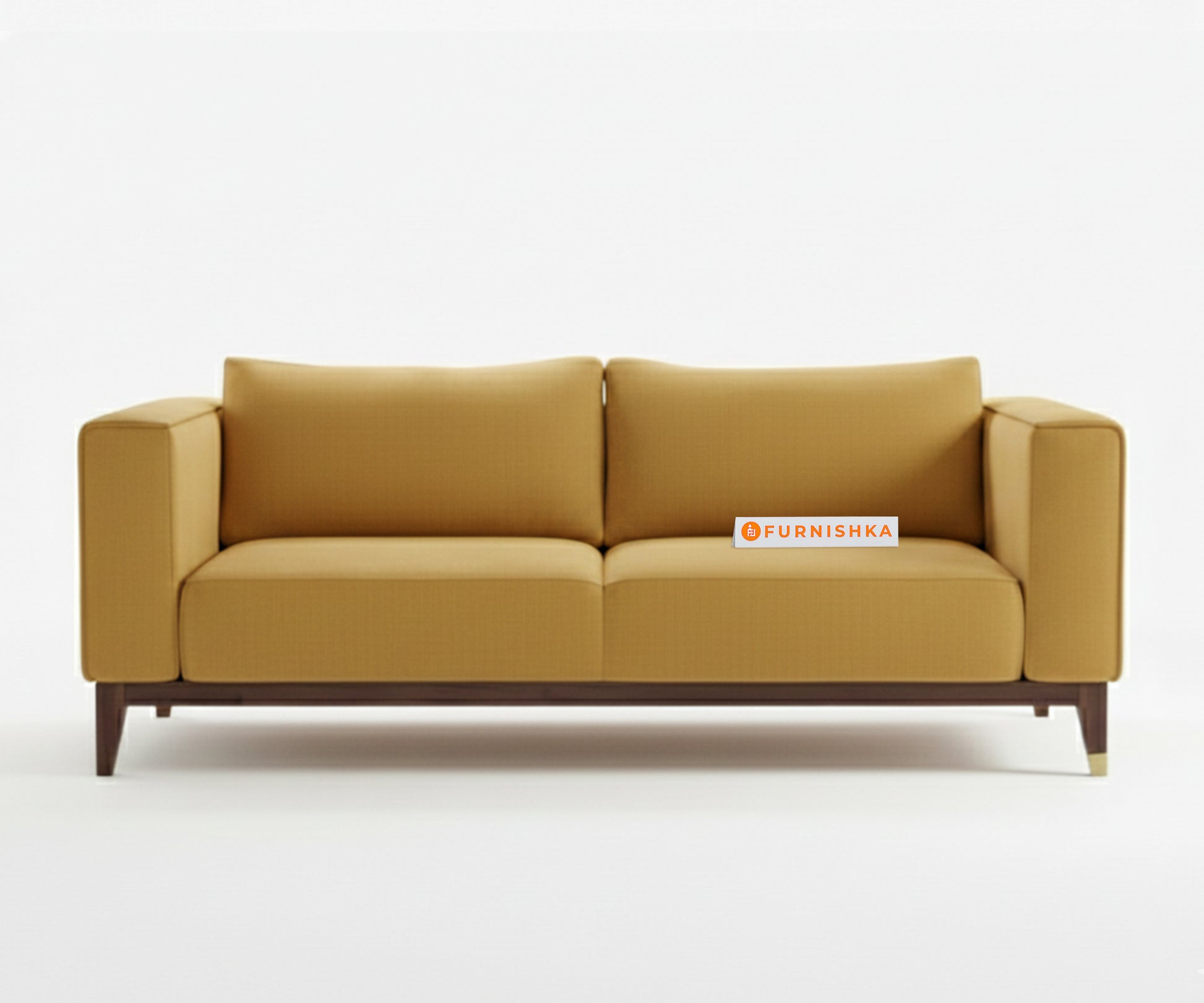 Linda 3+2 Seater Sofa Set  Mustard Yellow - Furnishka
