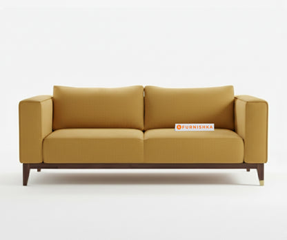 Linda 3+2 Seater Sofa Set  Mustard Yellow - Furnishka