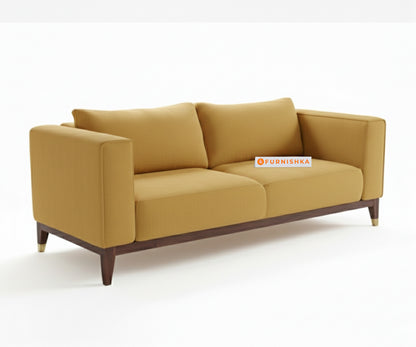 Linda 3+2 Seater Sofa Set  Mustard Yellow - Furnishka