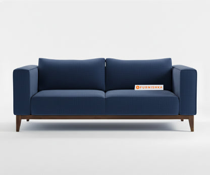 Linda 3+2 Seater Sofa Set  Persian Blue - Furnishka