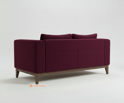 Linda 3+2 Seater Sofa Set Red Wine - Furnishka 