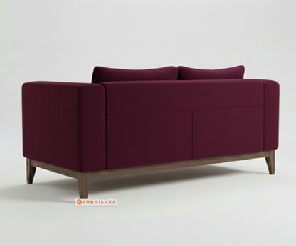 Linda 3+2 Seater Sofa Set Red Wine - Furnishka 