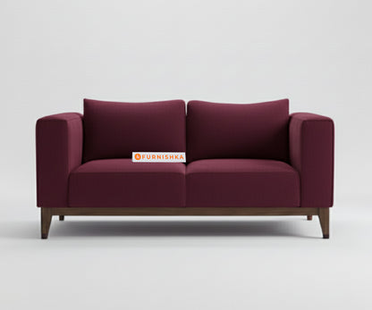 Linda 3+2 Seater Sofa Set Red Wine - Furnishka 
