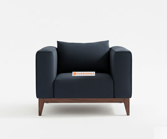 Linda Sofa 1 Seater Persian Blue - Furnishka 