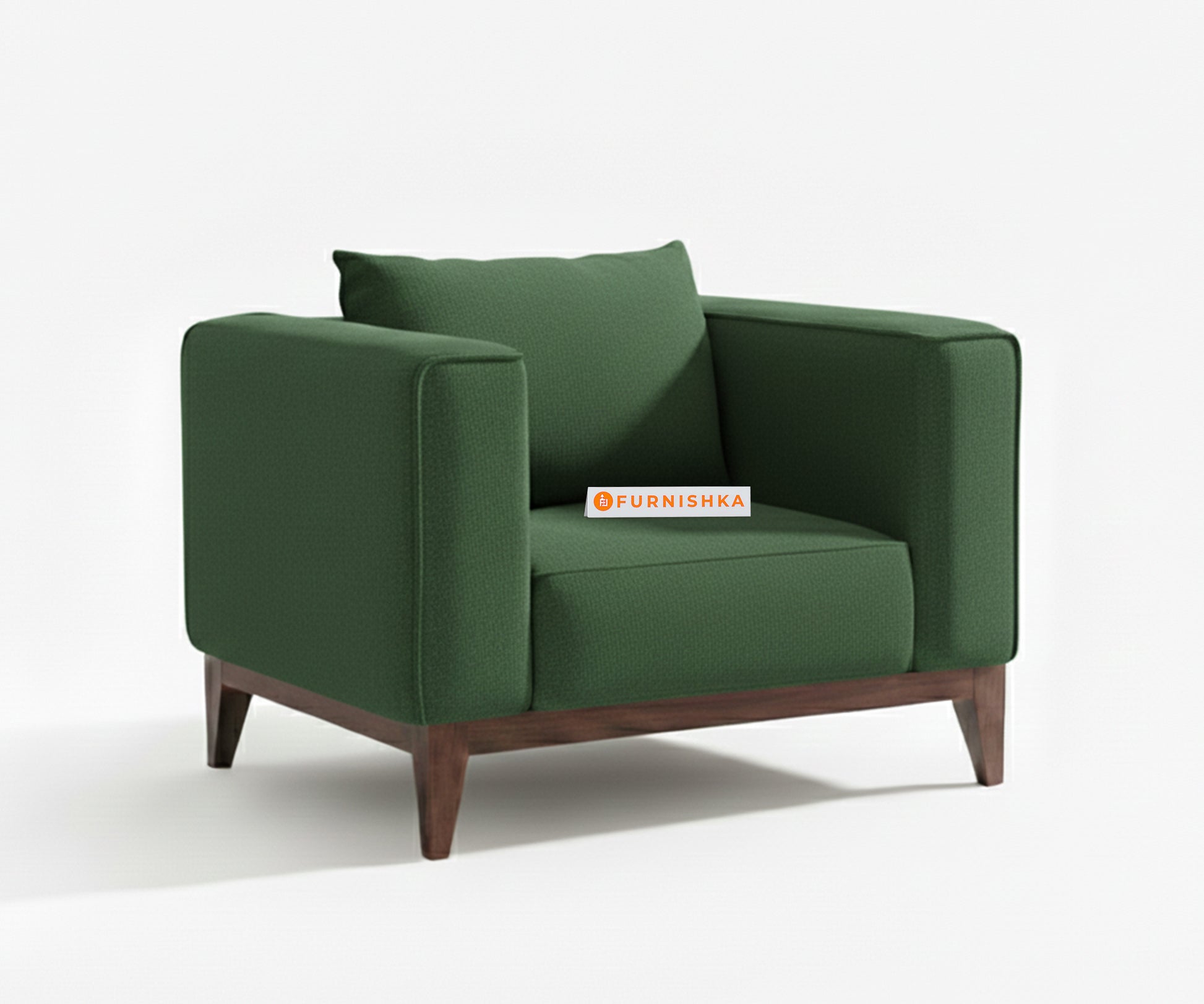 Linda Sofa 1 Seater Pine Green - Furnishka 