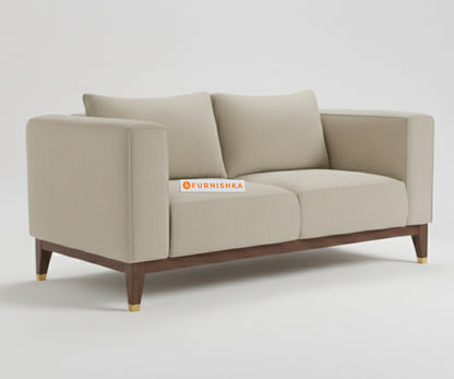 Linda Sofa 2 Seater  Light Beige - Furnishka 