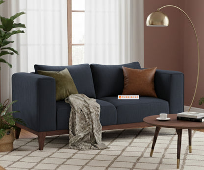 Linda Sofa 2 Seater  Persian Blue - Furnishka 