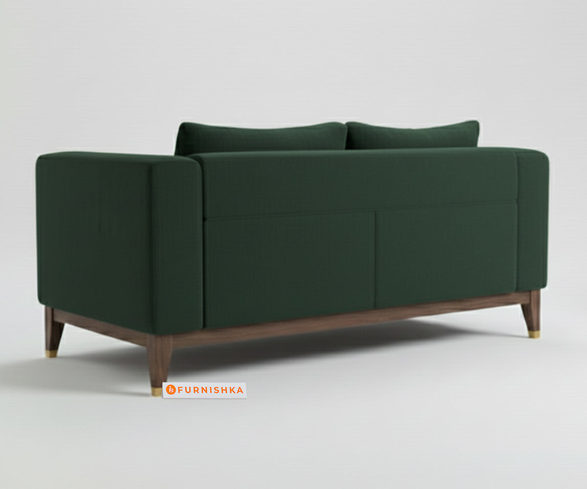 Linda Sofa 2 Seater Pine Green - Furnishka 