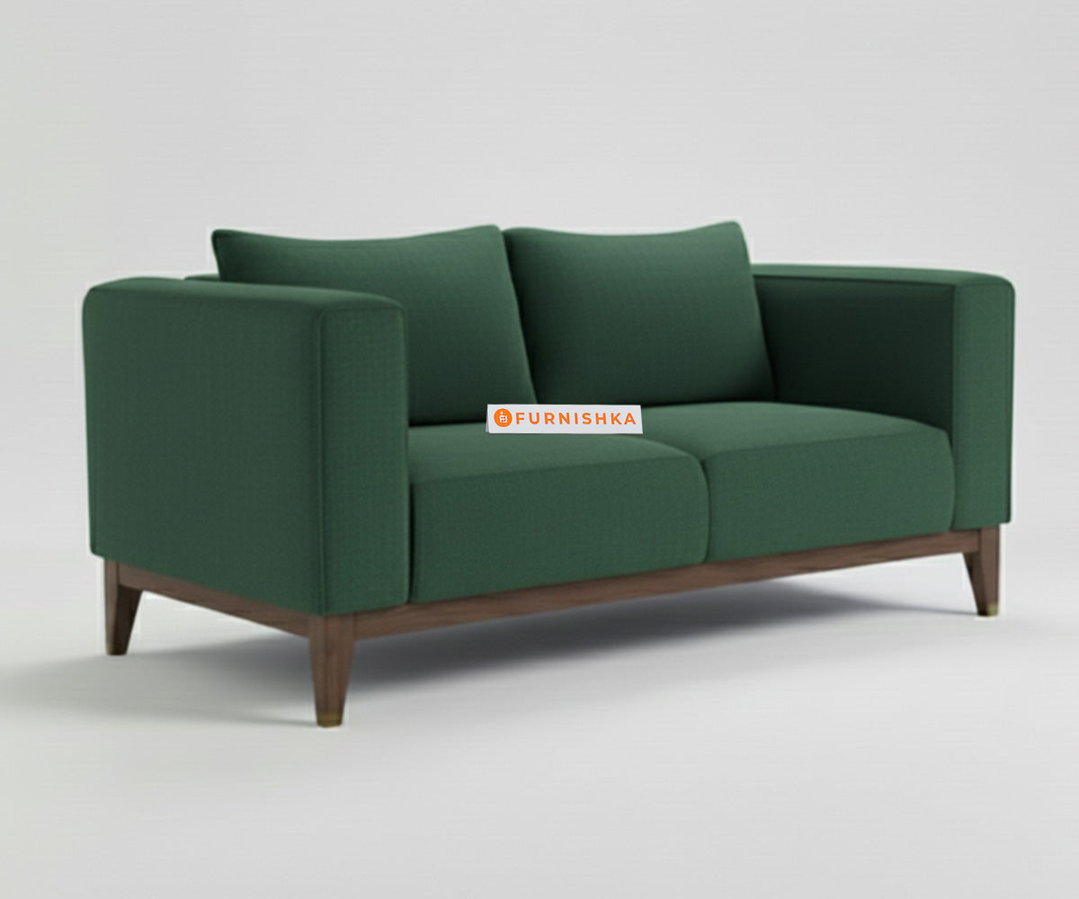 Linda Sofa 2 Seater Pine Green - Furnishka 