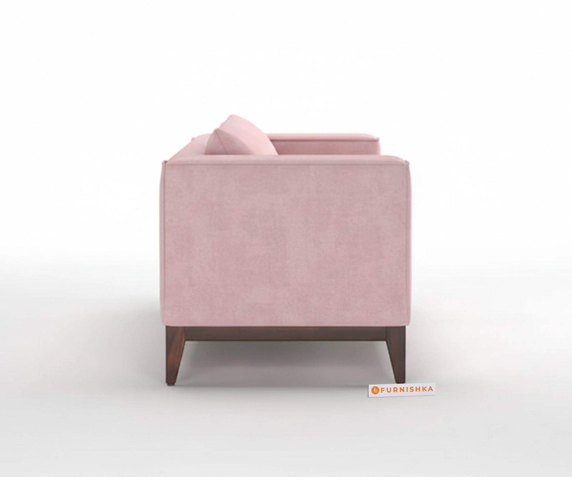 Linda Sofa 3 Seater Flamingo Pink - Furnishka 