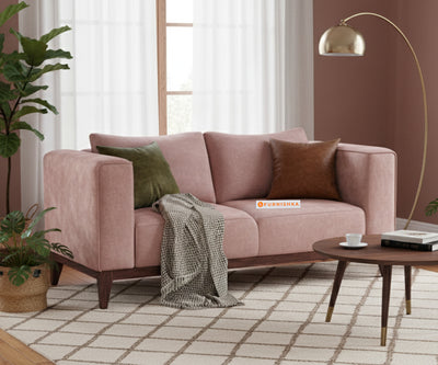 Linda Sofa 2 Seater Flamingo Pink