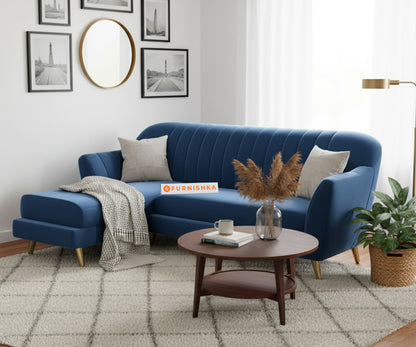 Marco Sectional Sofa 2+L LHS - Blue