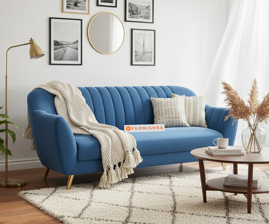 Marco Sofa 3 Seater - Blue