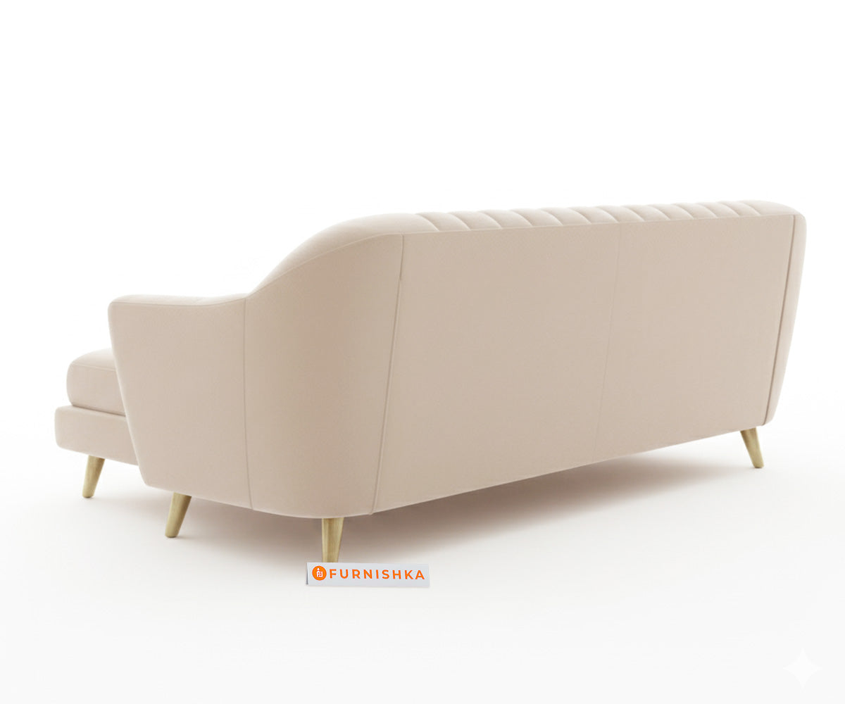 Marco Sectional Sofa 2+L LHS - Light Beige - Furnishka 