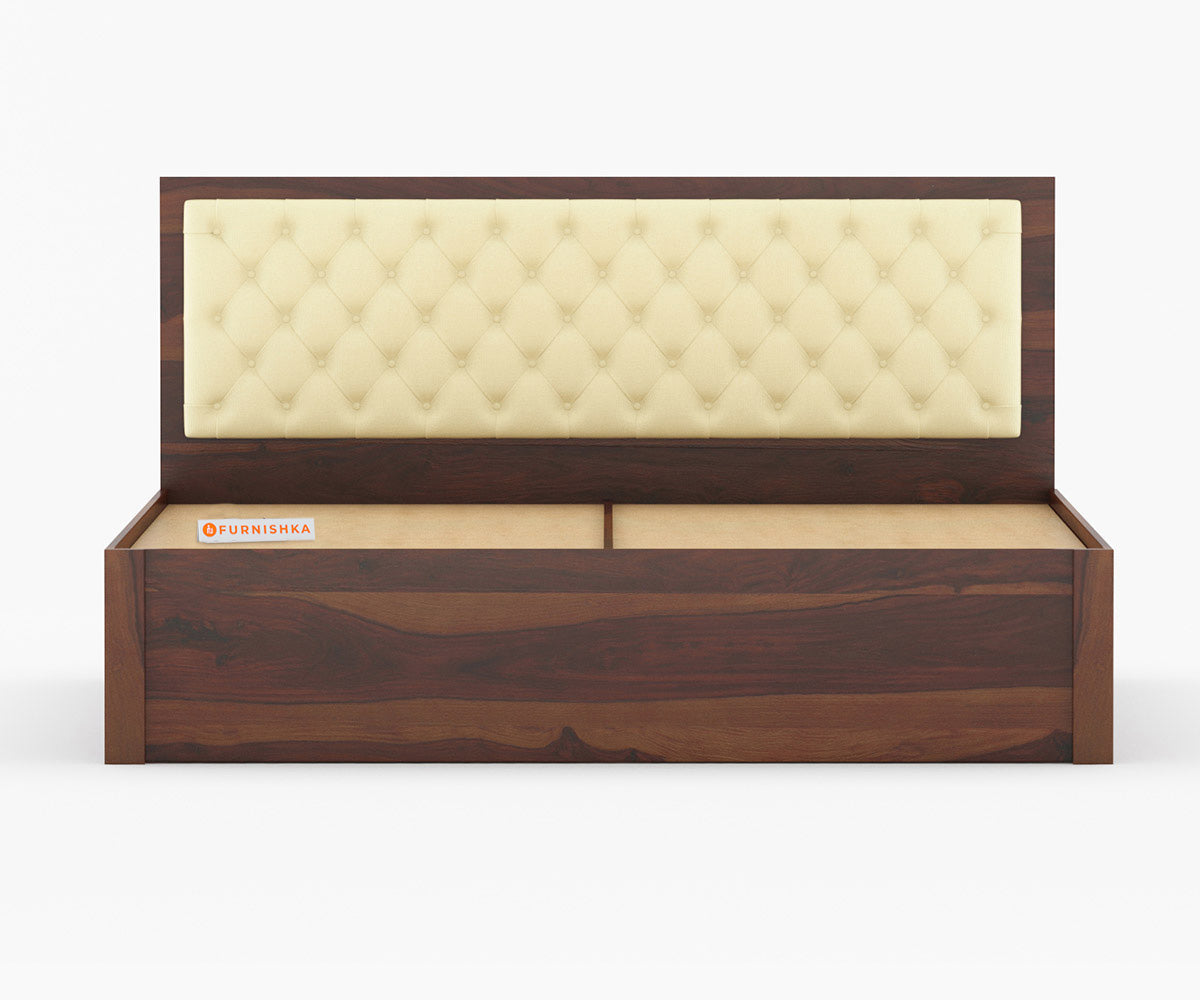 Marco Sheesham wood With Drawer Storage Bed - King Size - Furnishka 
