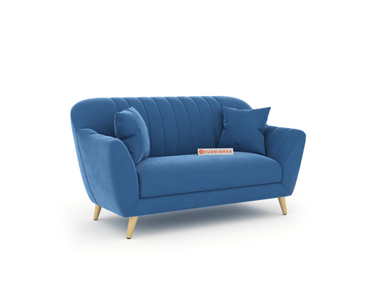 Marco Sofa 2 Seater - Blue - Furnishka