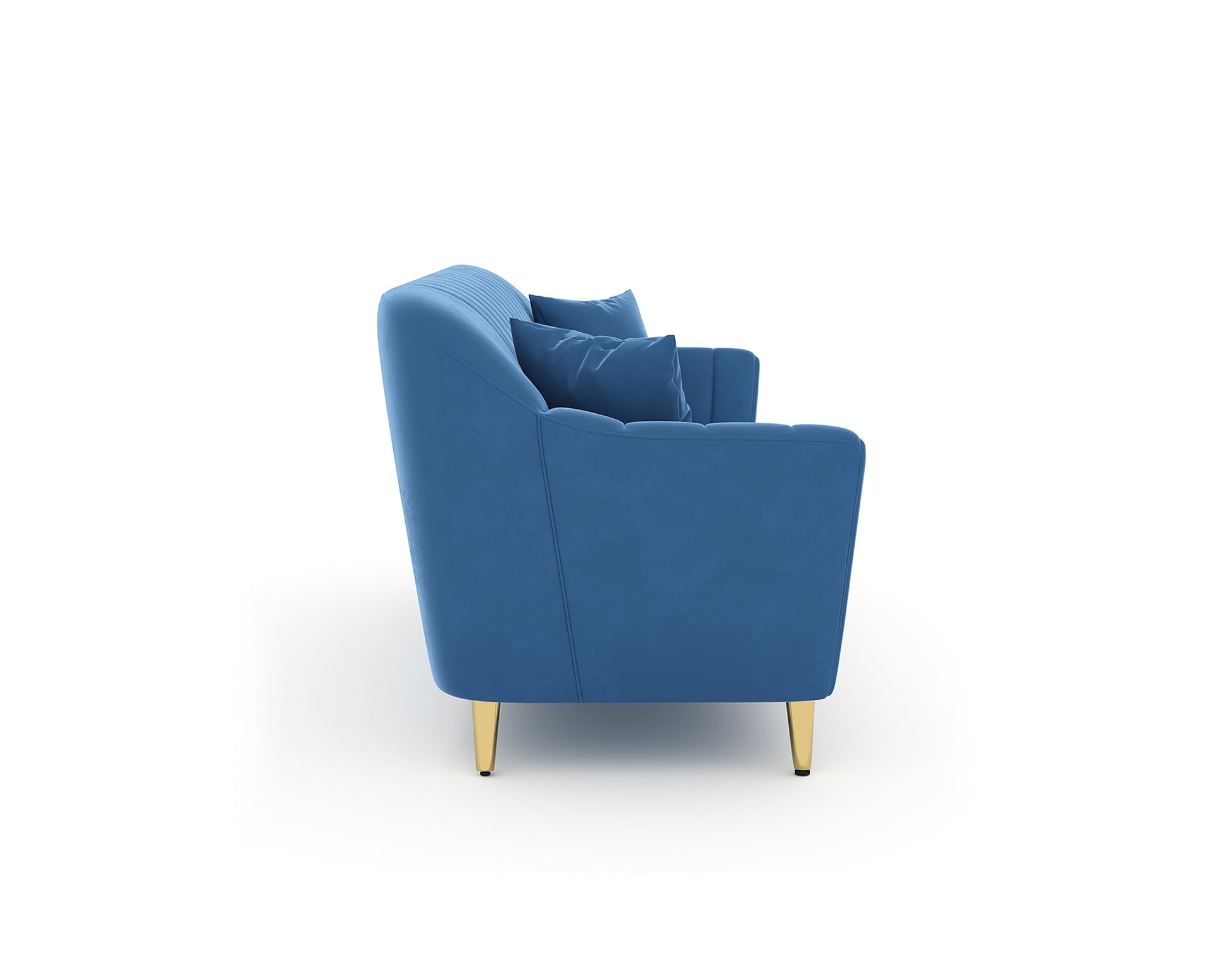 Marco Sofa 2 Seater - Blue - Furnishka 