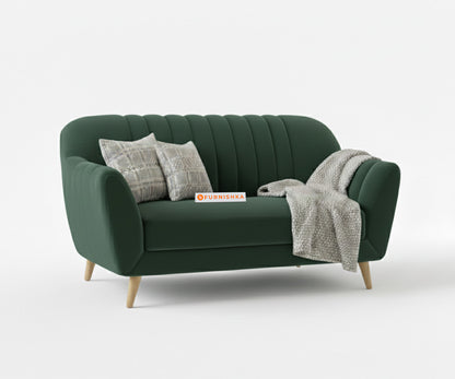 Marco Sofa 2 Seater - Pine Green - Furnishka