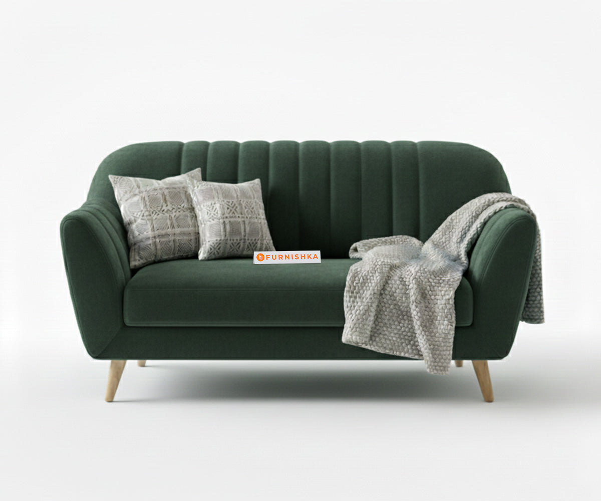 Marco Sofa 2 Seater - Pine Green - Furnishka