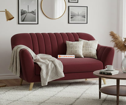 Marco Sofa 2 Seater - Red Wine - Furnishka 