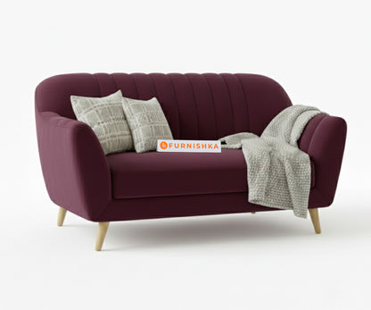 Marco Sofa 2 Seater - Red Wine - Furnishka 