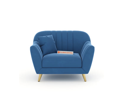 Marco Sofa 1 Seater - Blue