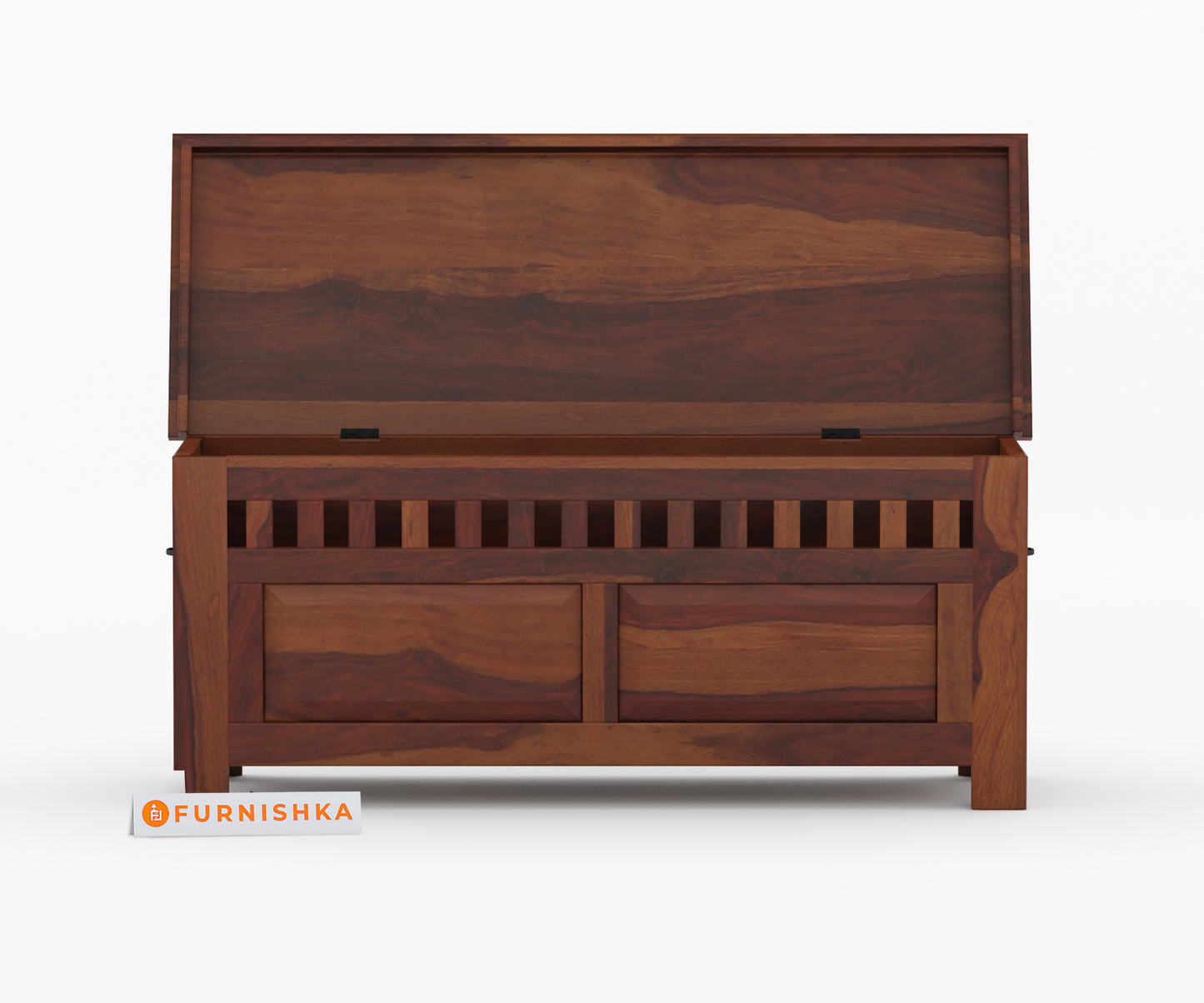 Mariano Sheesham Wood Trunk Box - Furnishka 