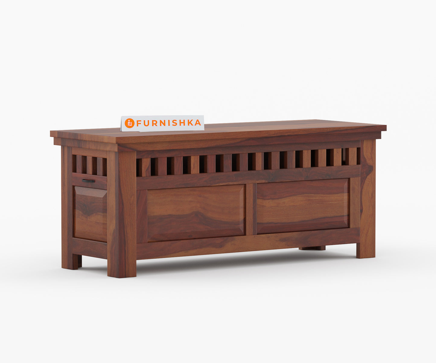 Mariano Sheesham Wood Trunk Box - Furnishka 