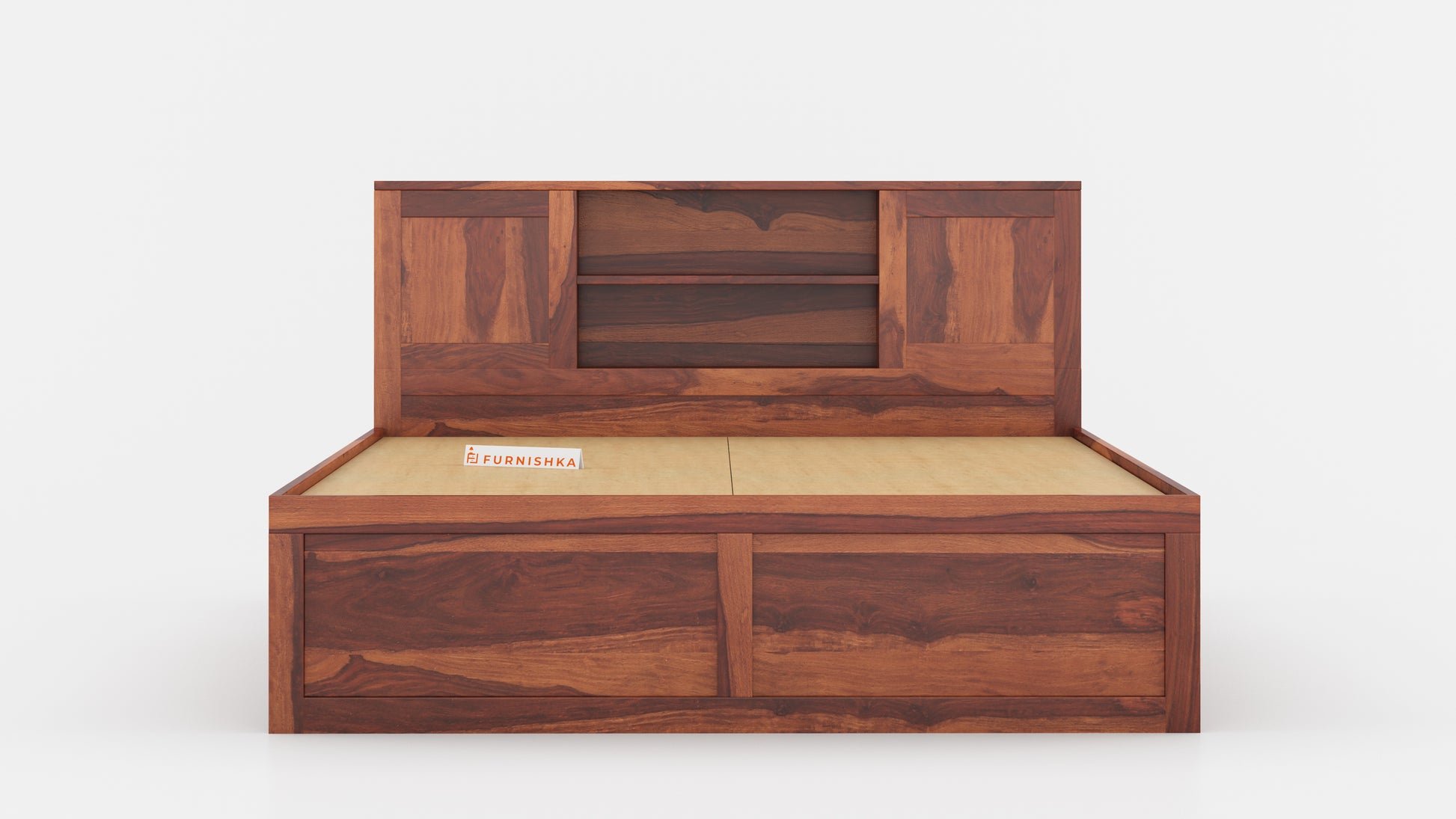 Marida Drawer Bed in Sheesham - King Size - Furnishka 