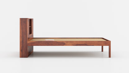 Marida Non Storage Bed in Sheesham - King Size - Furnishka 