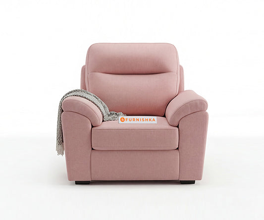 Martino Sofa 1 Seater Flamingo Pink - Furnishka
