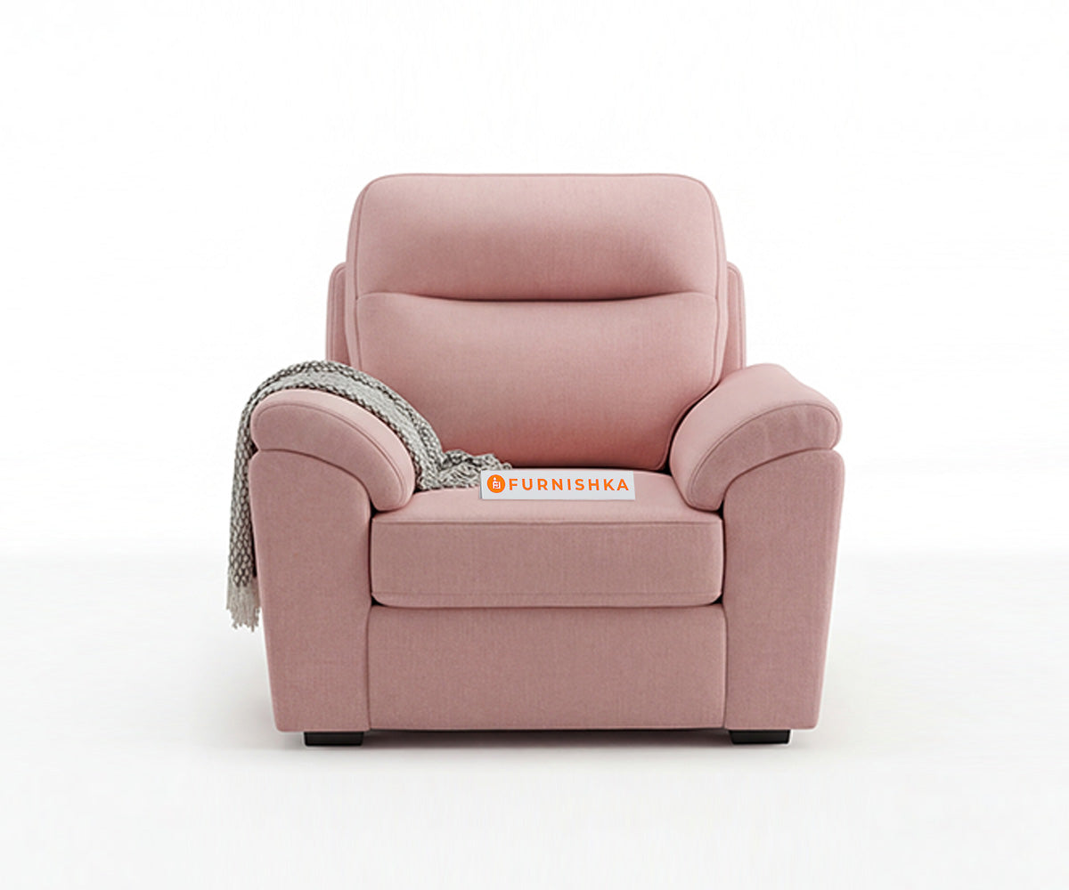 Martino Sofa 1 Seater Flamingo Pink - Furnishka