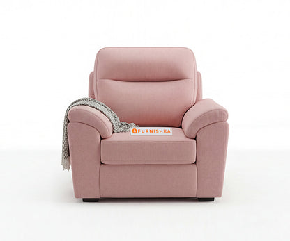 Martino Sofa 1 Seater Flamingo Pink - Furnishka